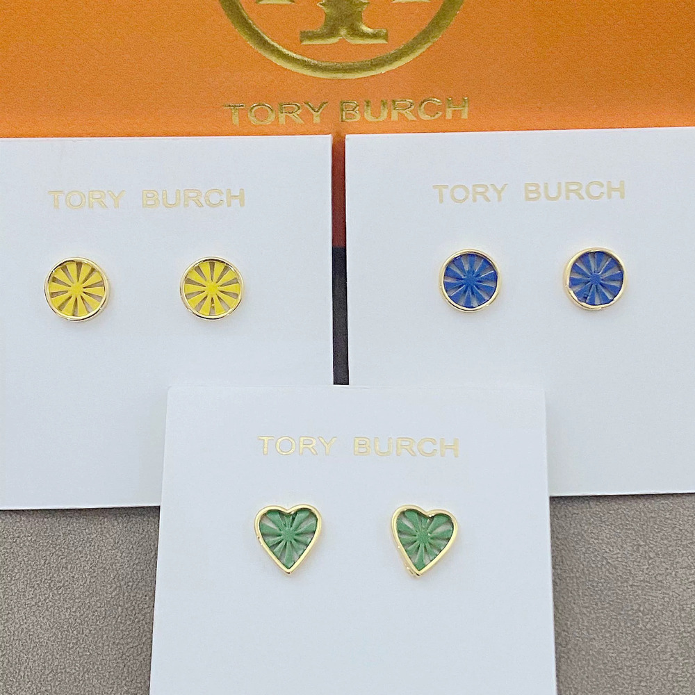 Tory Burch Geometric Love Heart Ring